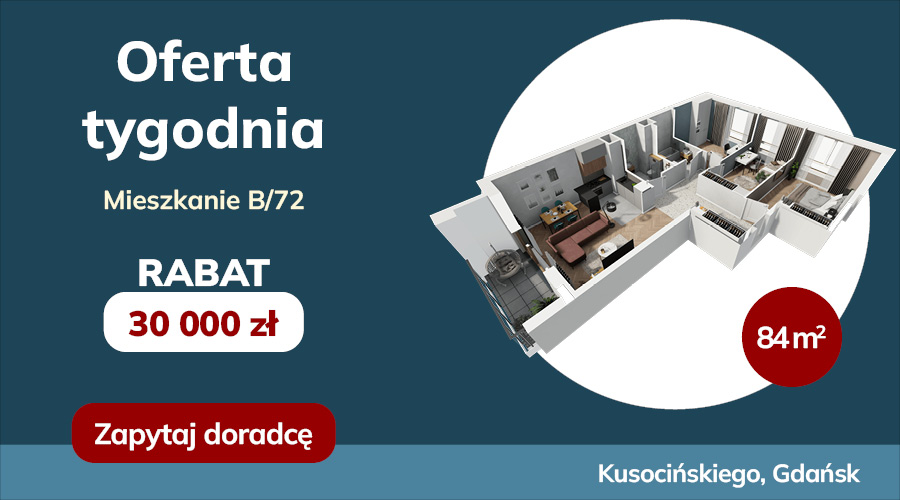 Oferta tygodnia! 30 000 zł rabatu na 84-metrowe mieszkanie8