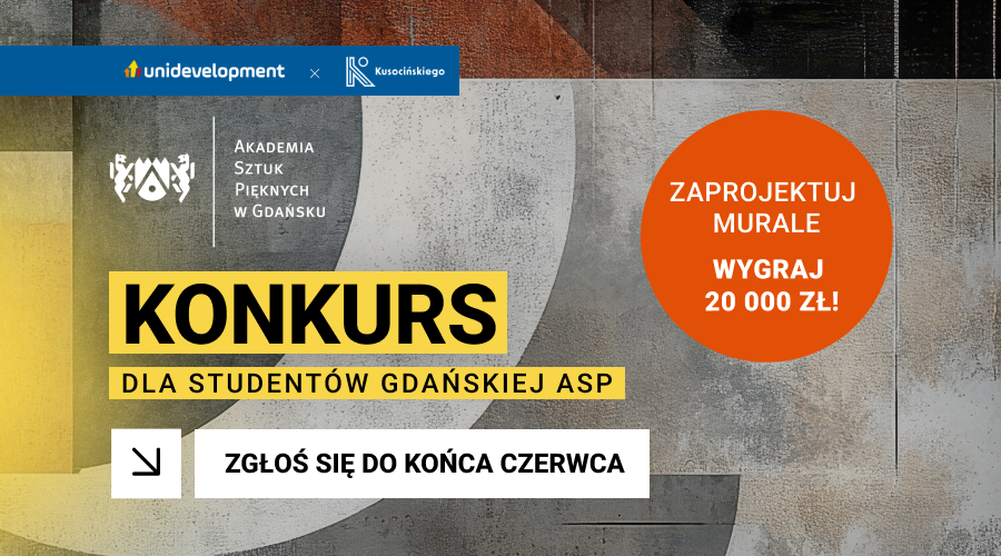 Zaprojektuj murale inwestycji Kusocińskiego – konkurs dla studentów ASP