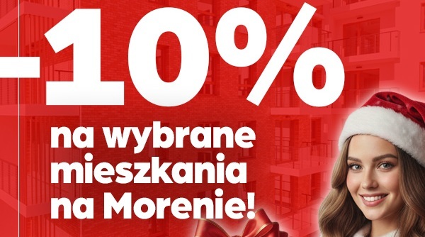 Grudniowa promocja: do -10% na wybrane mieszkania!0